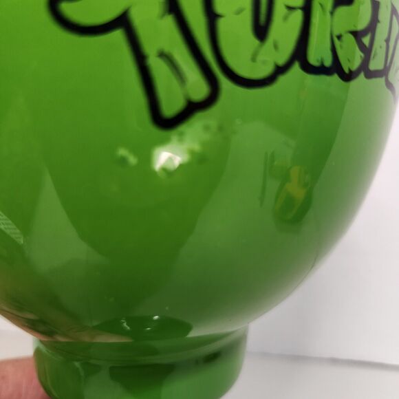 Teenage Mutant Ninja Turtles Blue Mask Leonardo TMNT Green Glass Goblet 2009 EUC - Picture 8 of 12